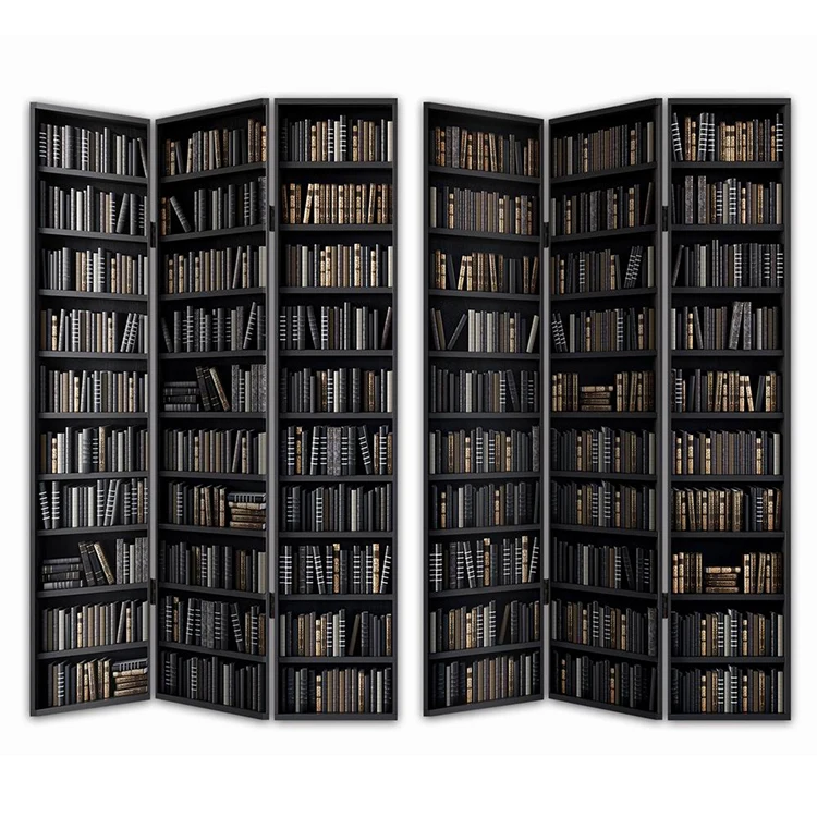 Абстрактный индивидуальный каркас складной деревянный разделитель для