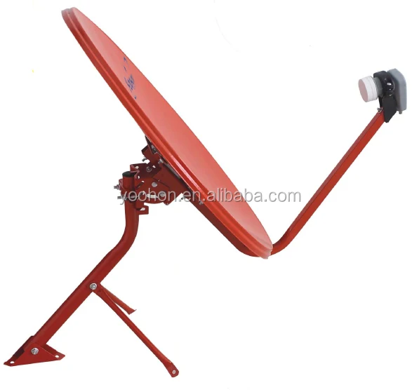 Outdoor, Ground/Pole/Wall Mount Type KU 60 cm Satellite Dish Antenna