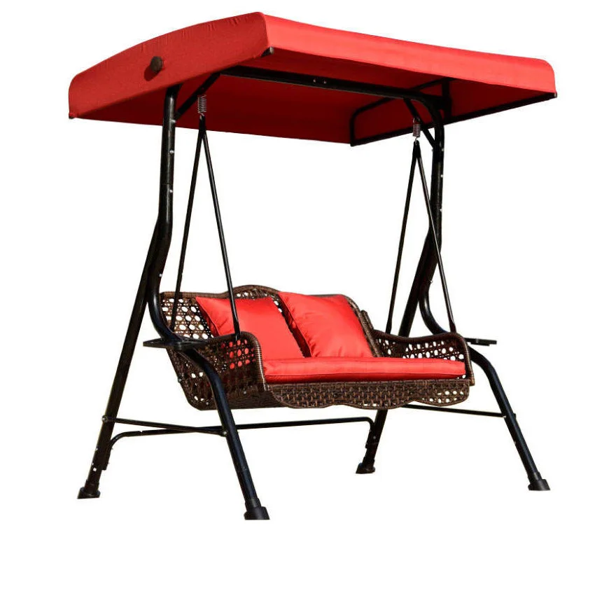 Cheap Wholesale High Quality Rattan Rocking Chair Garden Hanging Patio Rocking Chair