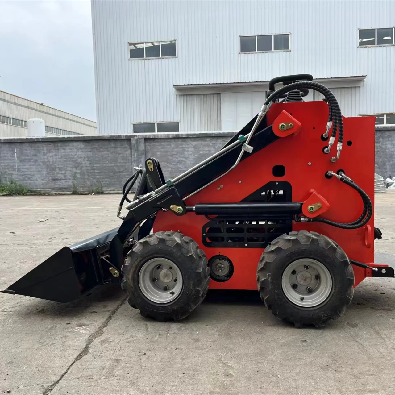 compact  mini skid steer caterpillar loader band loader price