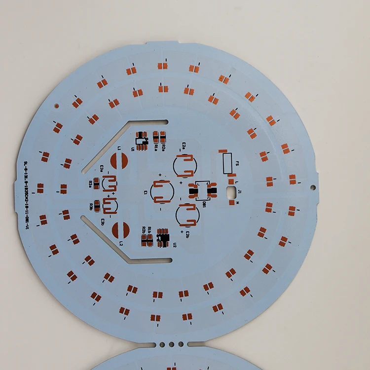 Led pcb 94V0 алюминий подложки с osp и белый припой маска используется для лампочки