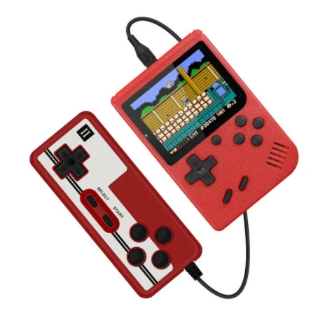 Retro Portable Mini Handheld Video Game Console 8-Bit 3.0 Inch Color LCD Kids Color Game Player Built-in 500 games