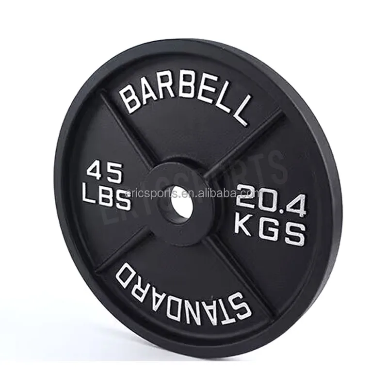 Weight Lifting Barbell  5LB  10LB 15LB  20LB 25LB OB Bumper Weight Plate