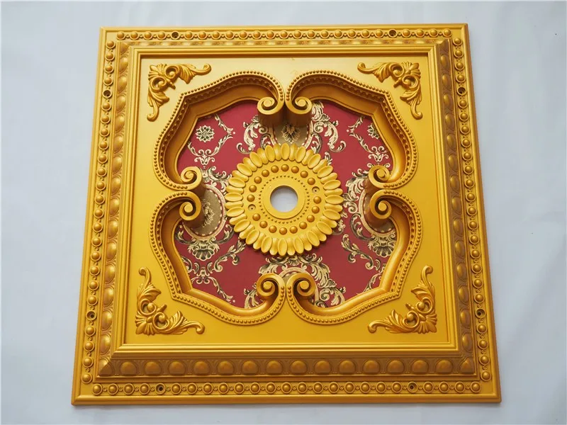 European Palace Style Decorative Ceilings Classic Artistic Ceiling PS Ceiling Tiles