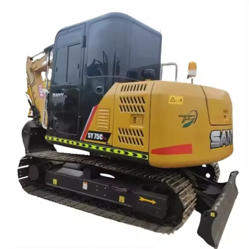 Strong Driving Force Used Original Crawler Excavator Sany 75C-9  In Stock.