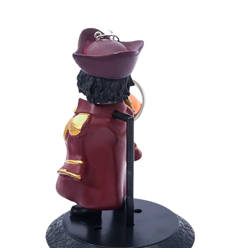 Custom Action Figures Anime Cool Cartoon One Luffy Piece Keychain Car Key Bag Accessories Key Rings Party Gift Key Chain Set