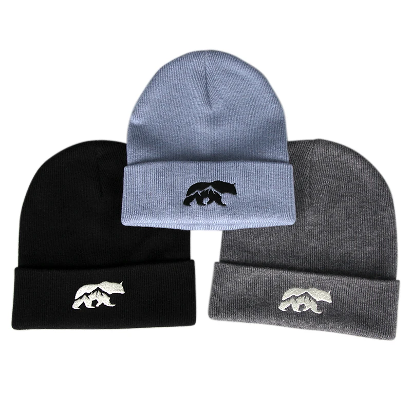 Custom Embroider Logo Merino Wool Beanie Hat Manufacturer For Men High Quality