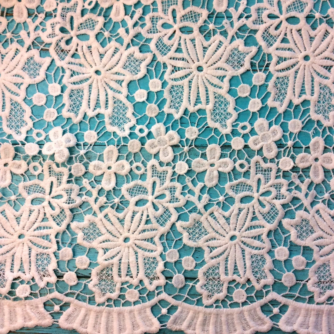 2021 Textile Heavy African Cotton Korean Cord Guipure Embroidery Dress Lace Fabric For Women