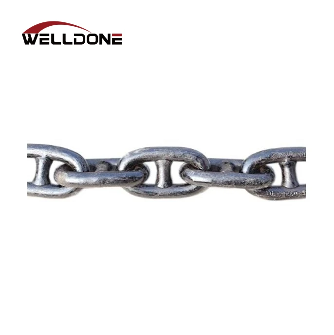 Marine Welded U2 U3 Stud Link Anchor Chain for Vessel