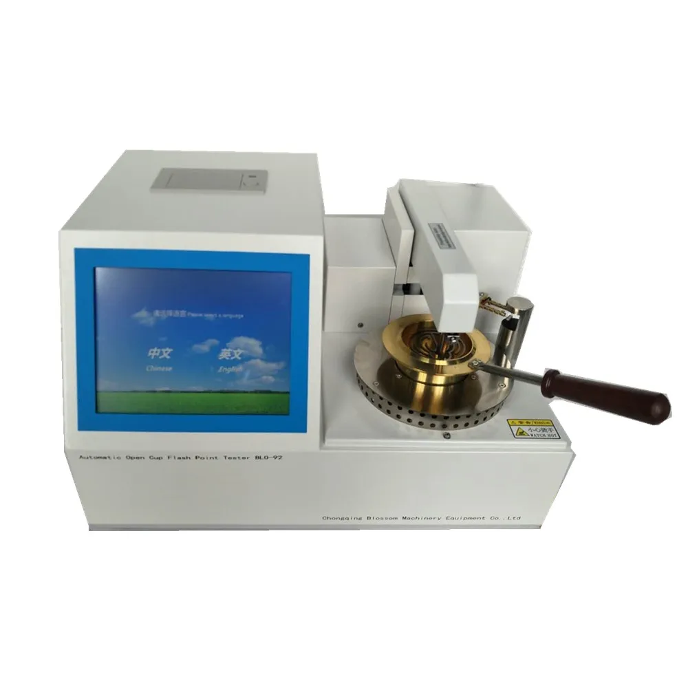 ASTM D92 Engine Oil Hydraulic Oil Open Cup Flash Point Tester
