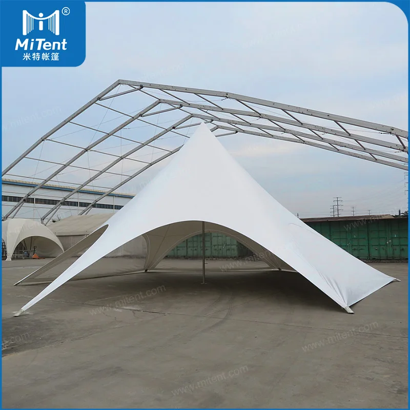 Star Canopy Tent MiTent Popular Dia. 10m Kids Party Event Tent Quick Stand Sun Shade Tent in Guangzhou