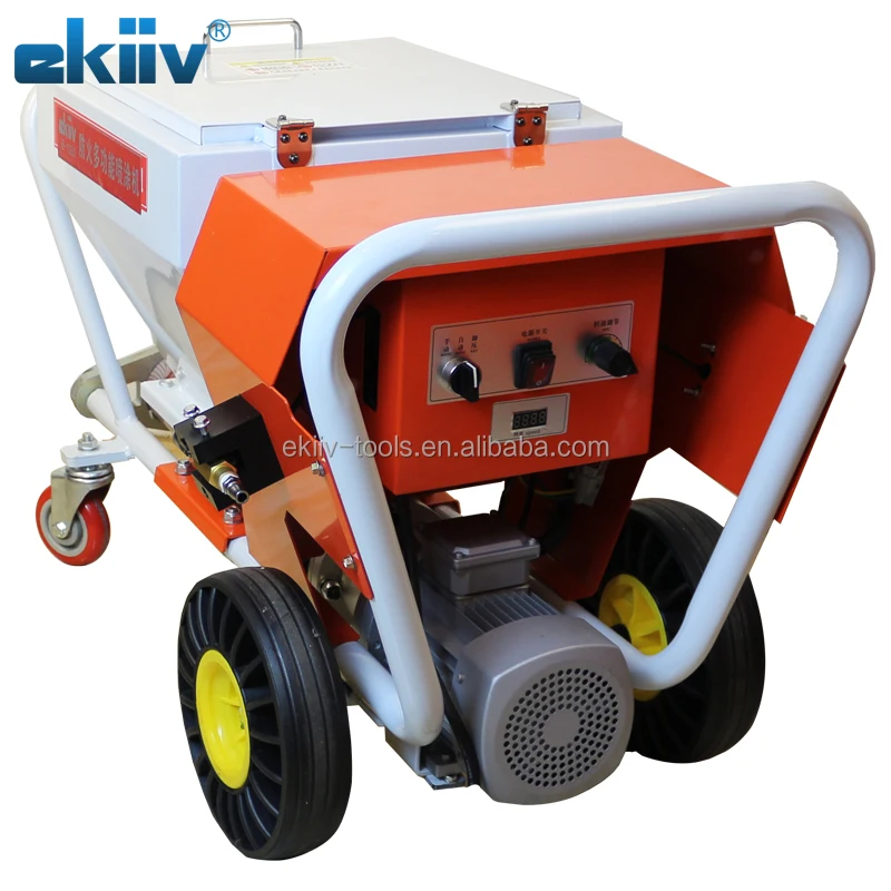 Ekiiv W6900 4500 Вт 28 л/мин новый высококачественный безвоздушный распылитель краски для внутреннего и наружного нанесения шпатлевки огнеупорное распыление