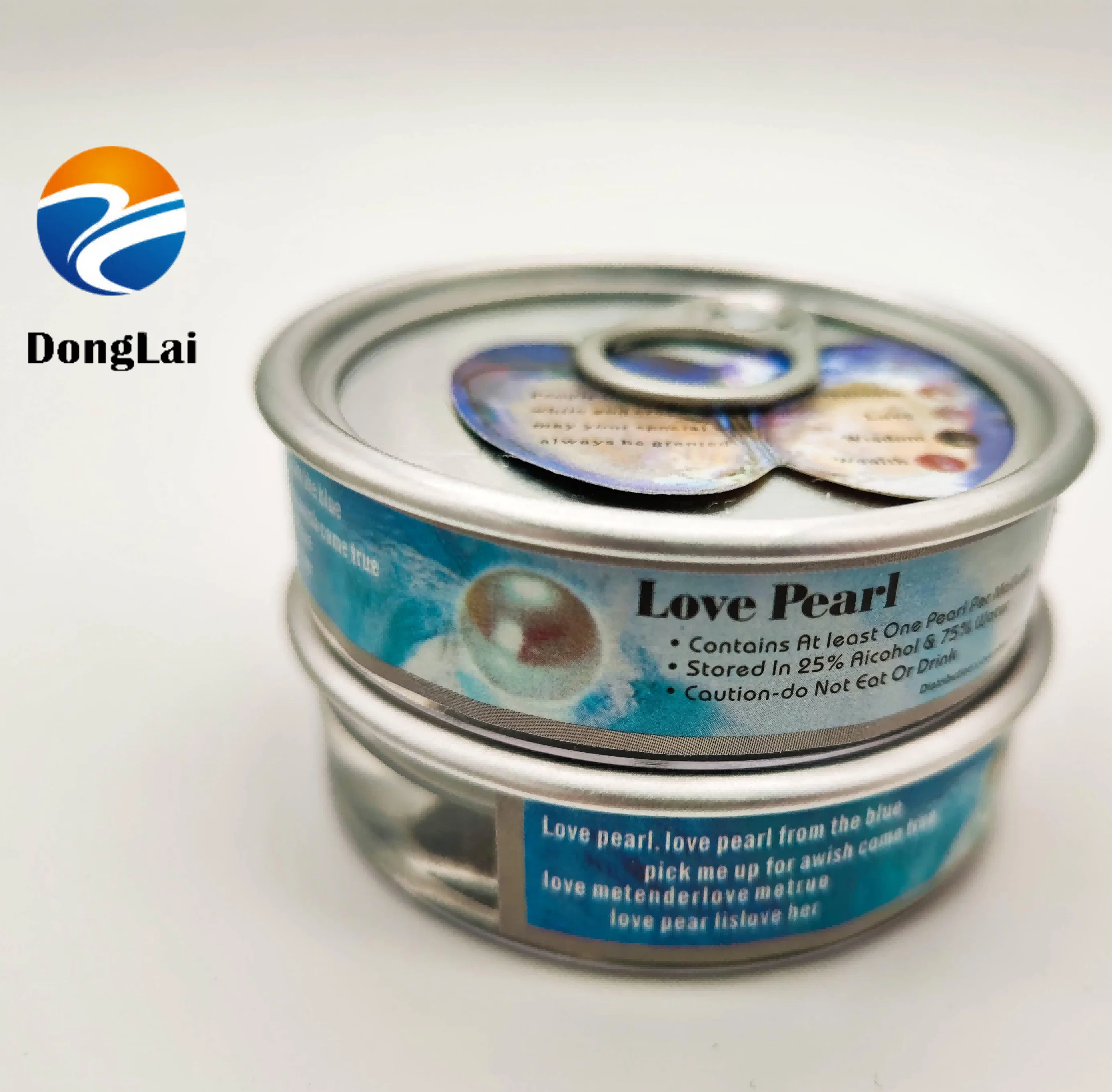 
AAAA 7-8 mm round Colorful Pearl Wholesale Vacuum-packed Mixed Colors canned Akoya Pearl Oysters for party bithrady 