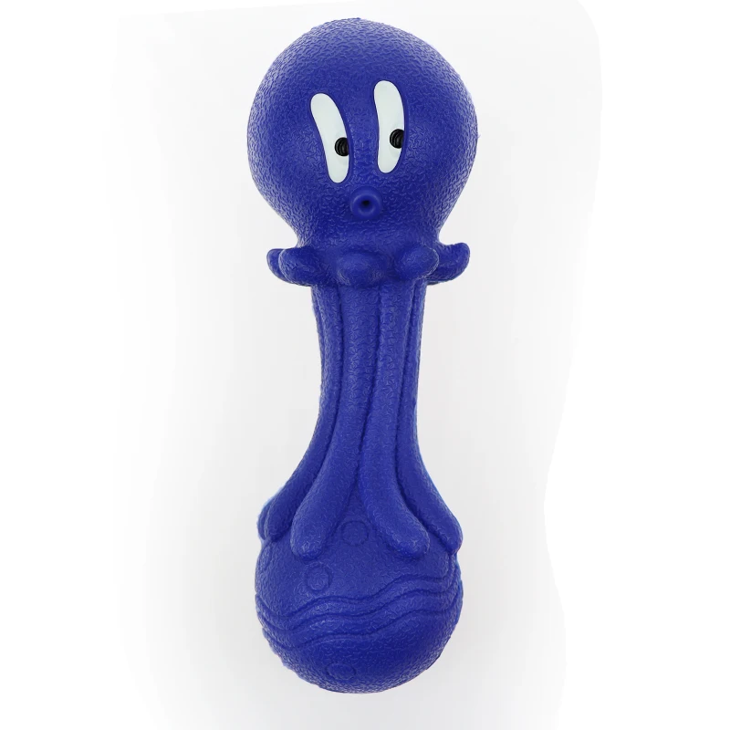 
eight-gourd fish bone puppy chew toy Custom Rubber Dog Toys 