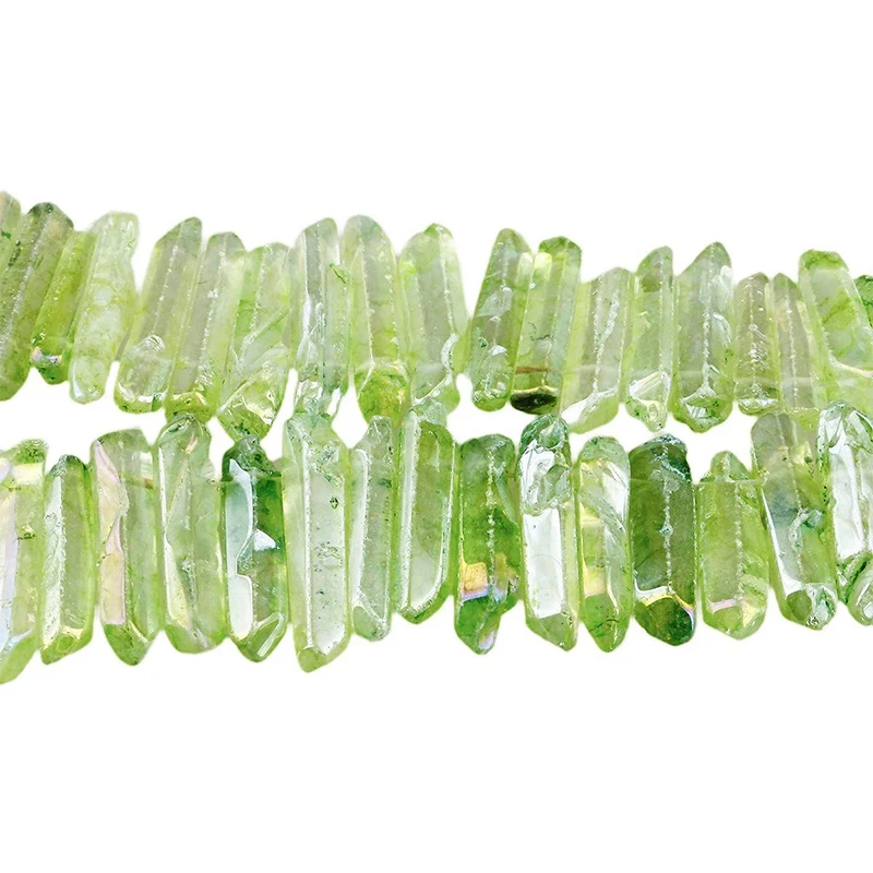 Angel Aura Clear Quartz Tower Natural Crystal Wand Aura White Crystal Tower For Decoration