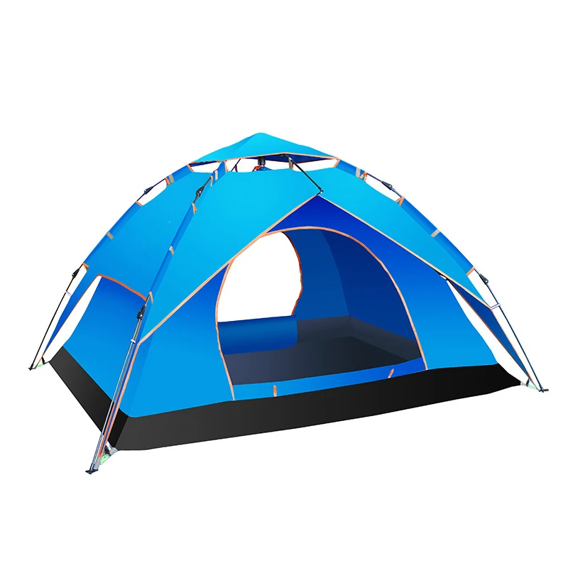 Quick-opening Pop Up Tent automatic outdoor camping tent 3-4 person Waterproof Tents with carry bag