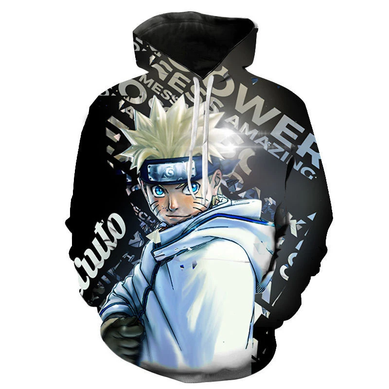 Spring Autumn Trends Personality Creativity hoodies manufacturer design sudaderas narutos 3D digital printing narutos hoodie