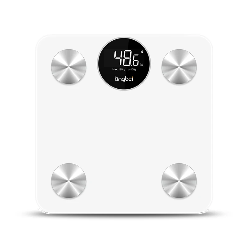 Wholesale Human Composition Scientific Smart Electronic BMI Accuracy Body Components Analyzer Small Square 180kg Weighing Scale