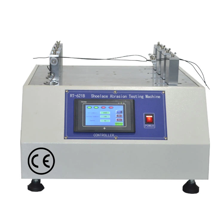 Shoe Lace And Eyelet Abrasion Test Machine Dual Footwear And Wrist Strap Abrasion Tester