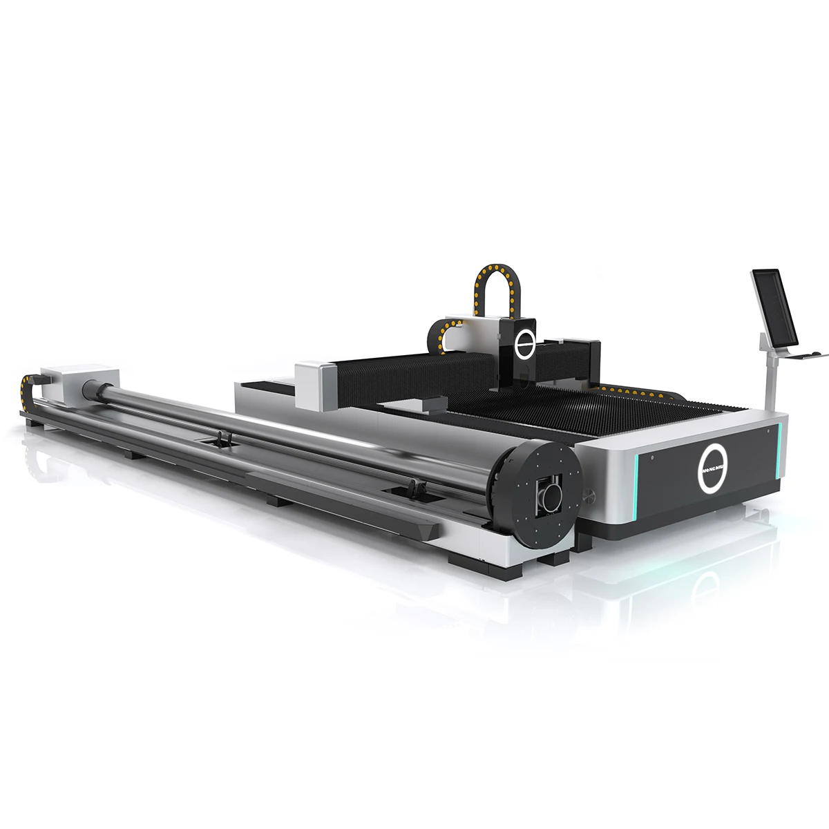 Custom-made 4020 1000W-6000W fiber Laser plate and pipe integration cutting machine from China