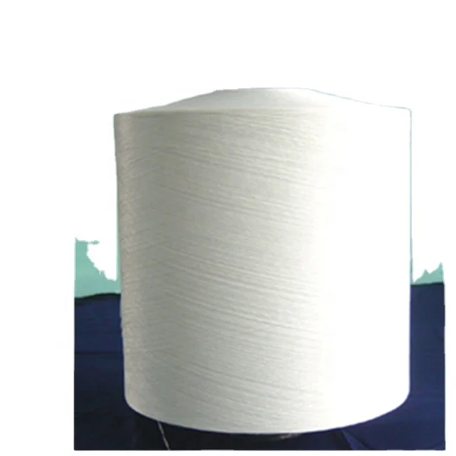 Flame retardant Fiber fdy polyester yarn polyester pet recycle yarn dyed price recycled polyester yarn