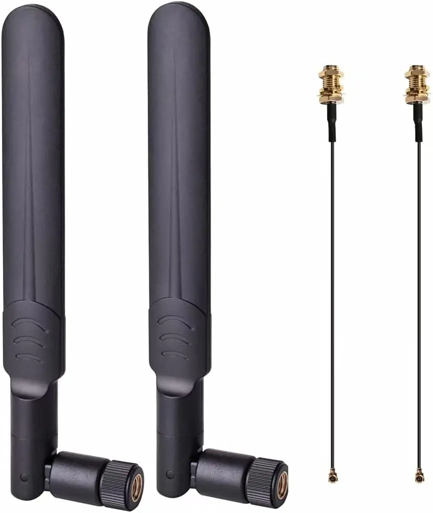 RP SMA Connector communication antenna 2.4GHz 5.8G Wifi antenna Rubber duck Dual Band dipole antenna