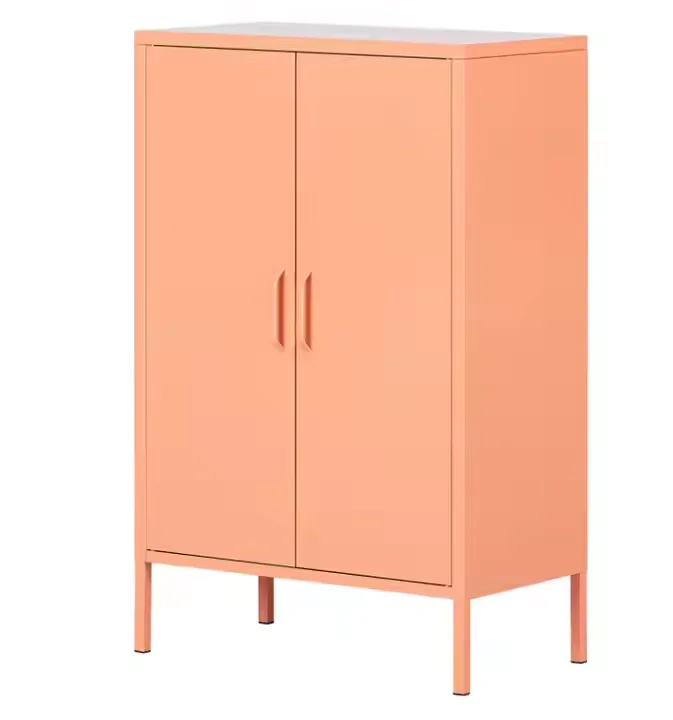 Living Room Furniture Modern White Buffet Sideboard Mini Corner Home Coffee Wine Bar Cabinet For Home Steel locker