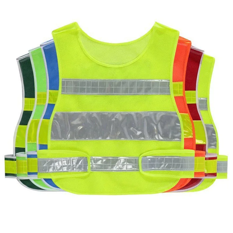 China factory custom vest adult construction warning vests for construction workers
