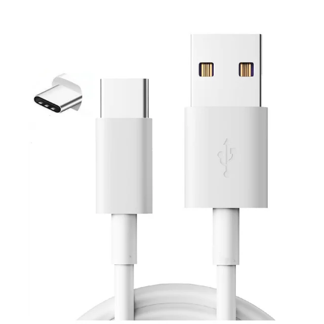 USB to Type C cable White