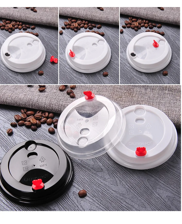 Disposable cup cover drink Plastic juice drink Cups lid