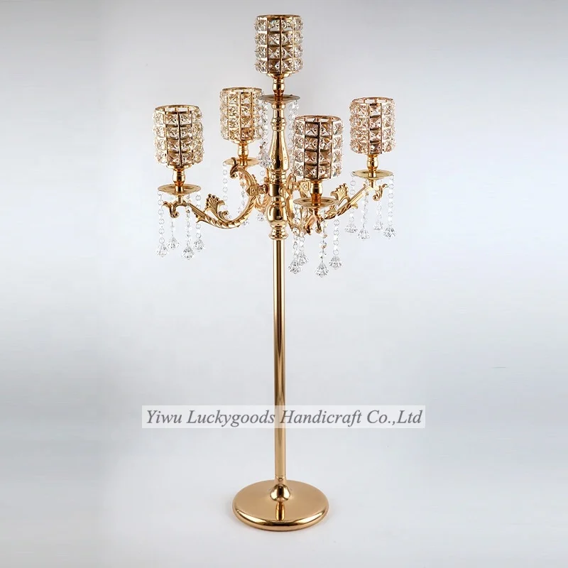 LK20191125-8 high quality clear acrylic flower stand table centerpieces  for wedding decoration