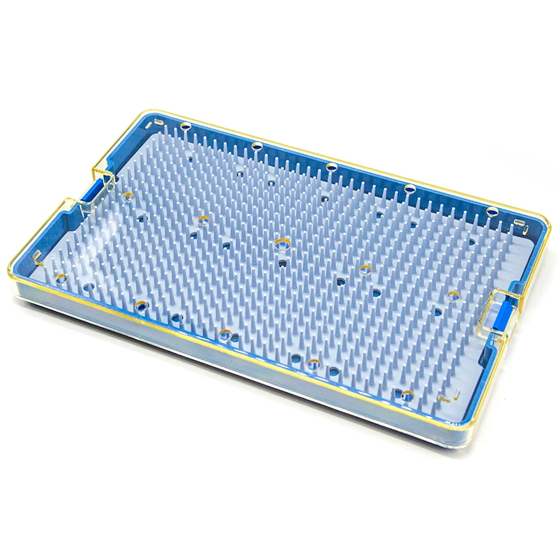 Factory Wholesale Medical Device Sterilization Box Reusable Autoclavable Tray