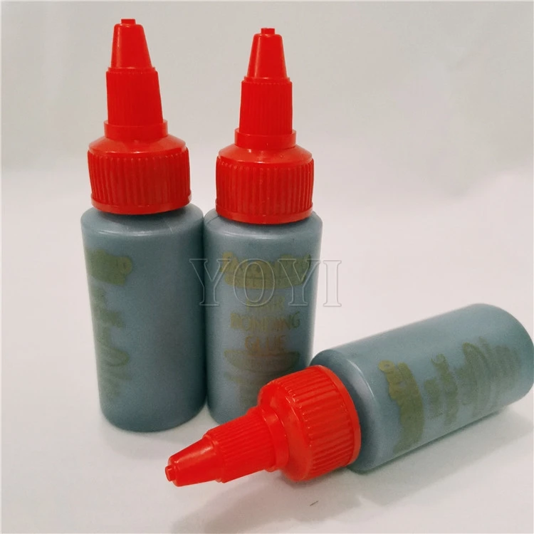 1OZ  2OZ 4OZ  Black/White Hair Weft Extensions Glue, Salon Quality Strong Hold Bonding Adhesive for Hair Weaving