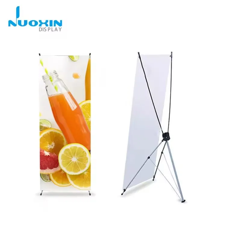 Wholesale Custom Exhibition Display Stand Banner Aluminum Retractable Roll Up Banner Stand For Outdoor Activity
