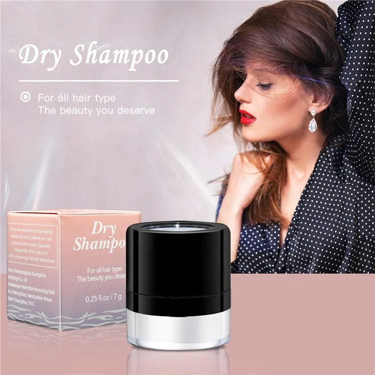 Private Label Korea Natural Organic Herbal Pure Powder Dry Shampoo for Oil Hair