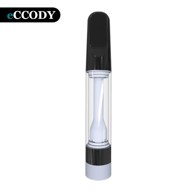 510 Glass Cbd Cartridge Ceramic Coil Tip all Glass Cartridge For 510 Thread Battery Vaporize