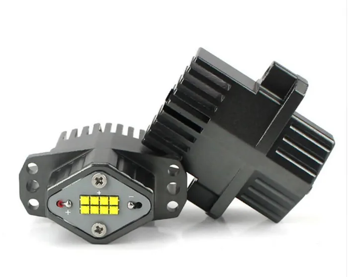 2inch High Low Beam Marker LED bulb 12V 80W DRL Halo Angle Eyes Led Headlight for BMW Led Lamp Work Light