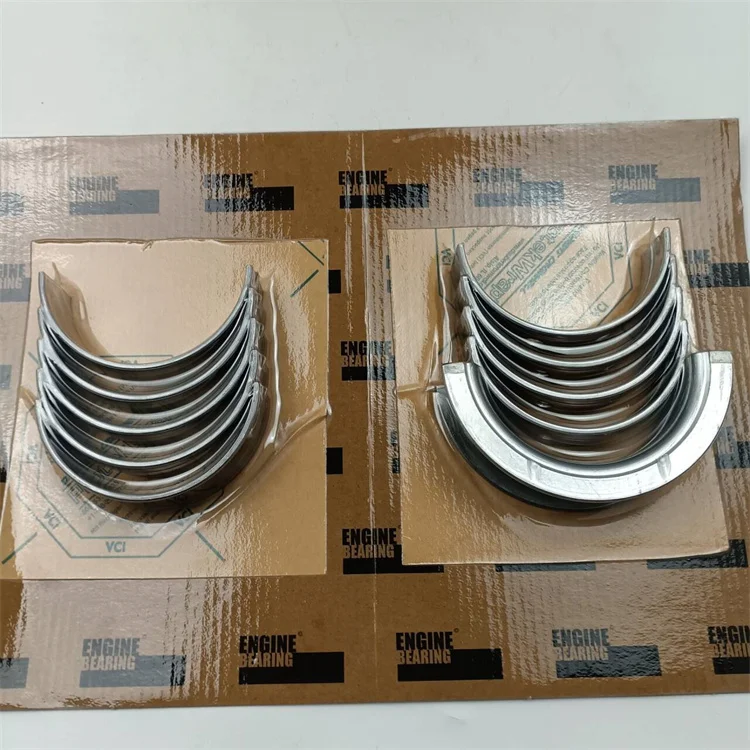High performance Cummin 4BT 6BT diesel engine construction machinery spare parts main bearing set 3802010