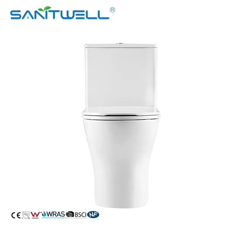 Керамический цельный туалет для обновления ванной комнаты