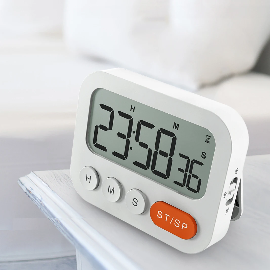 
Outdoor Portable Small Alarm Clock Digital Magnetic Workout Tomato Count Down Timer 