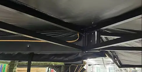 4X4 Aluminum Waterproof camping tent car side Awning car side sunshade awning