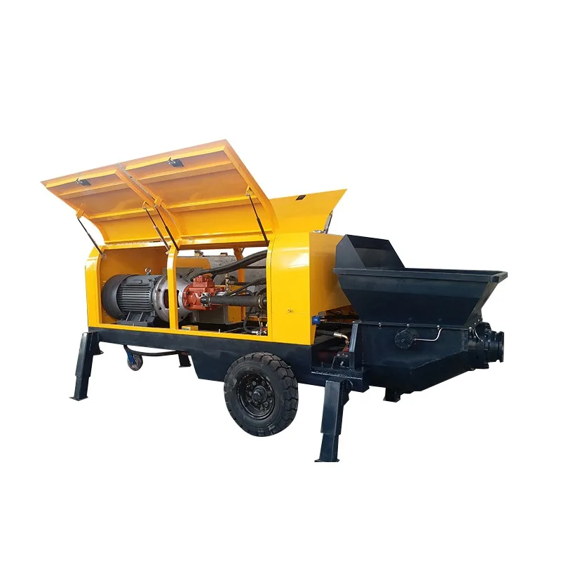 
Electric concrete pump small hydraulic secondary construction column pouring pump used portable concrete mixer for sale Electric concrete pump small hydraulic secondary construction column pouring pump used portable concrete mixer for sale