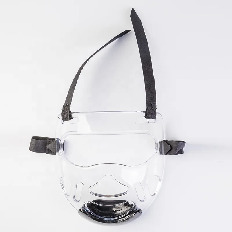 
HOT Sale Taekwondo Equipment Kick Boxing Karate Head Gear Taekwondo Face Protector 