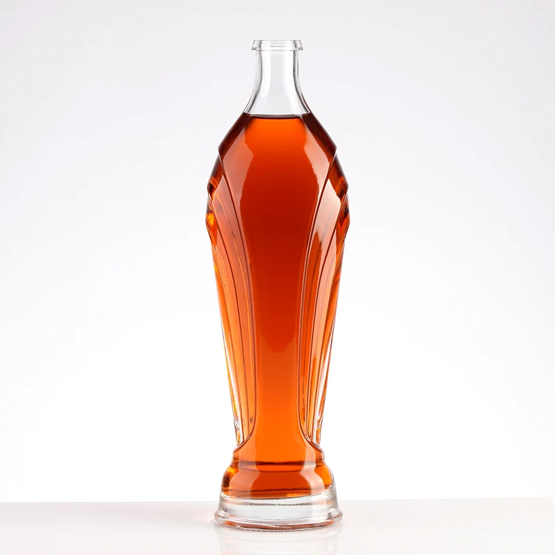 Hand Made Tequila Agave Glass Bottle for Tequila