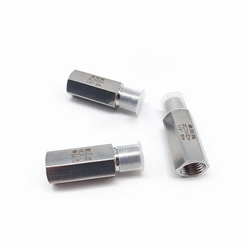 Male One-Way Check Valve 304 316 Sanitary Stainless Steel Anti-Return One-Way Check Valve
