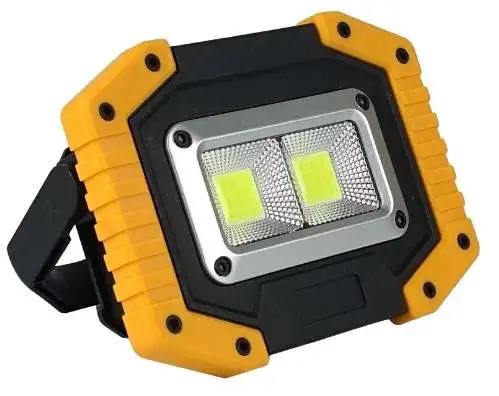 Outdoor USB dry charging portable searchlight lawn light COB mobile work light 18650 battery emergency inspection light