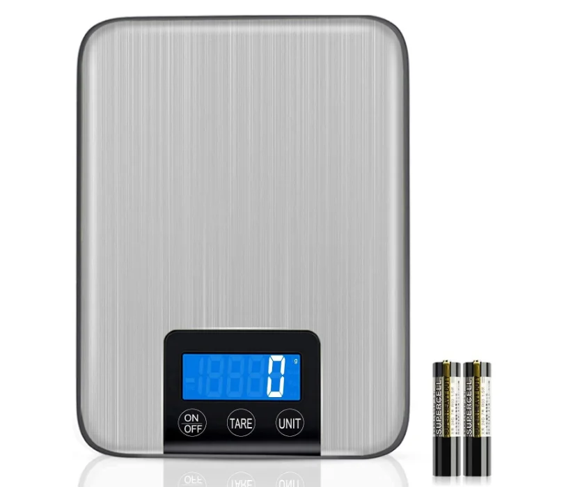Kitchen scale food scale 33 lbs and ounces digital scale with LCD screen display tare function cooking