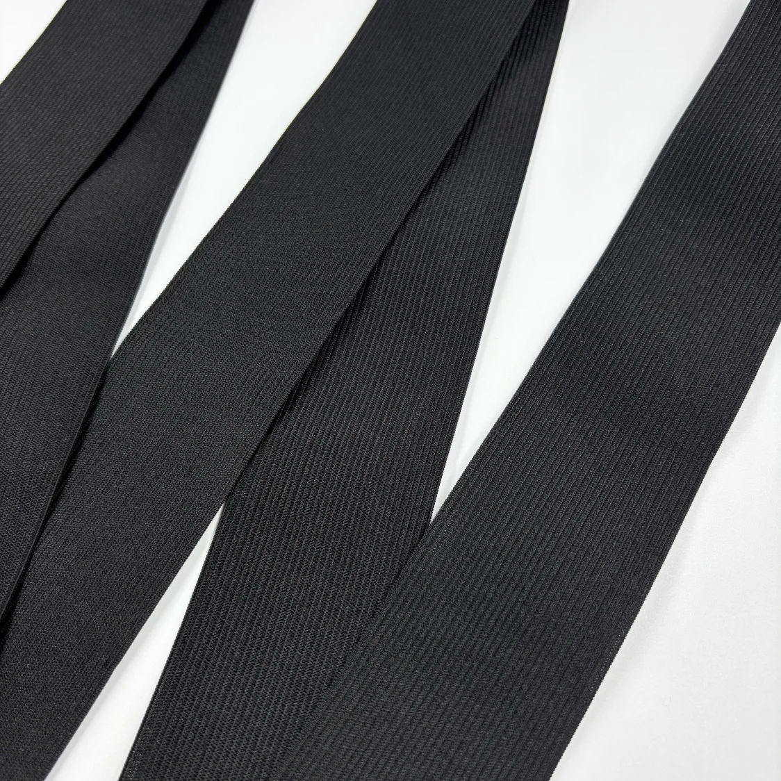 Hot Selling Knit Woven Elastic Band Heavy Stretch Elastic Bands Sewing Pants Waistband  Elastic Band Flat Knitted Elastic
