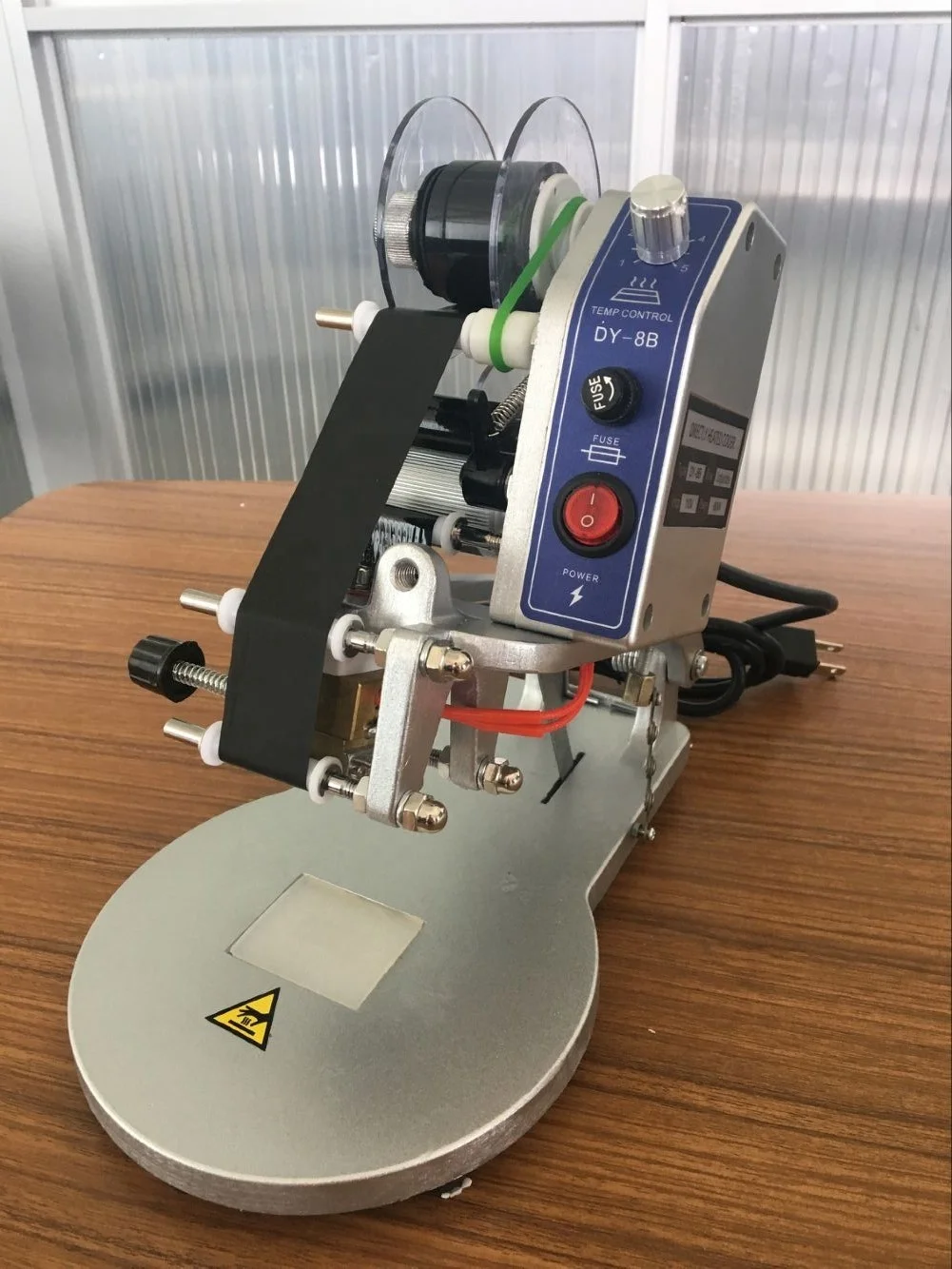 DY-8 Hot sale Manual operation Hot Code Printer