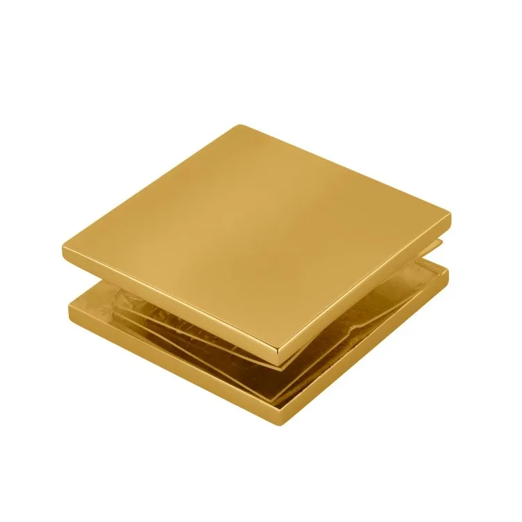 Glass Clip 0 degree Bulk sale of brass fixing clip accessories glass fixing plate wall-mounted U-clamp fixed panel u clamp